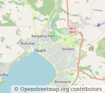 Город Таупо миникарта
