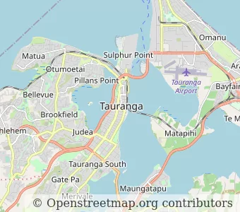 Город Тауранга миникарта