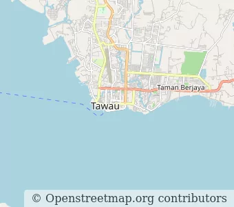 Город Тавау миникарта