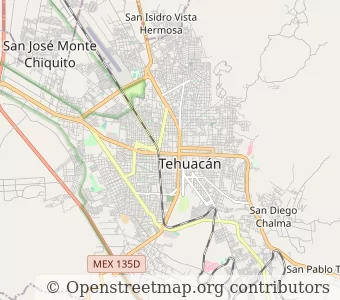 City Tehuacan minimap
