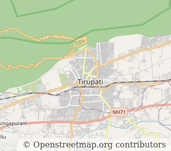 City Tirumala — Tirupati minimap