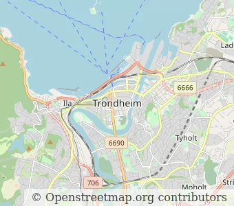 City Trondheim minimap