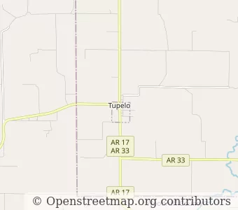 City Tupelo minimap