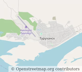 City Turukhansk minimap