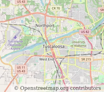City Tuscaloosa minimap
