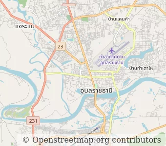 City Ubon Ratchathani minimap