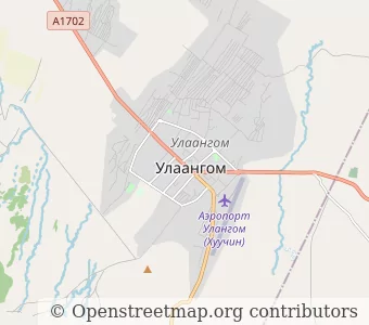 City Ulaangom minimap