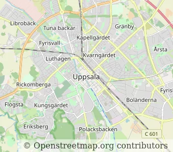 City Uppsala minimap
