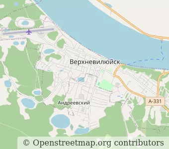 City Verkhnevilyuysk minimap