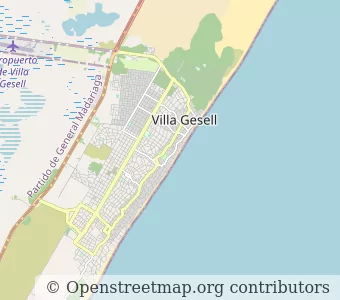 City Villa Gesell minimap