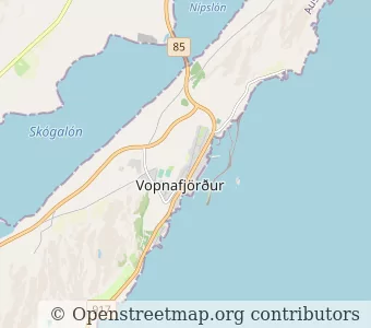 City Vopnafjörður minimap