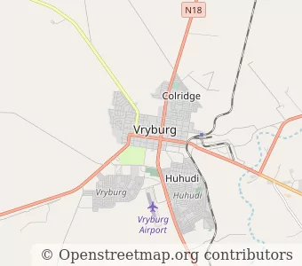 City Vryburg minimap