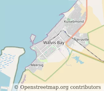 City Walvis Bay minimap