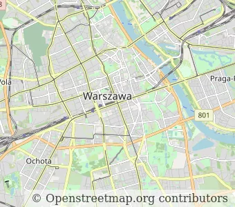 Город Варшава миникарта