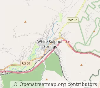 City White Sulphur Springs minimap