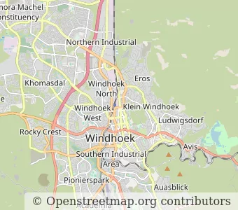 City Windhoek minimap