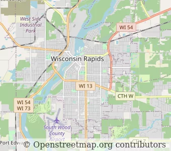 City Wisconsin Rapids minimap
