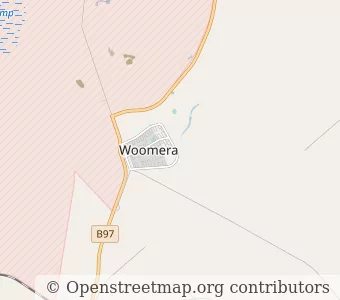 City Woomera Prohibited Area minimap