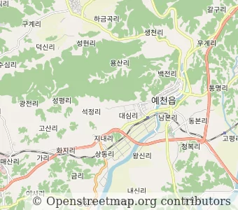City Yecheon-gun minimap