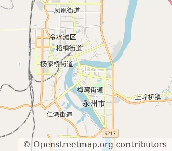 City Yongzhou minimap