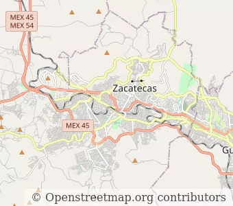 City Zacatecas minimap