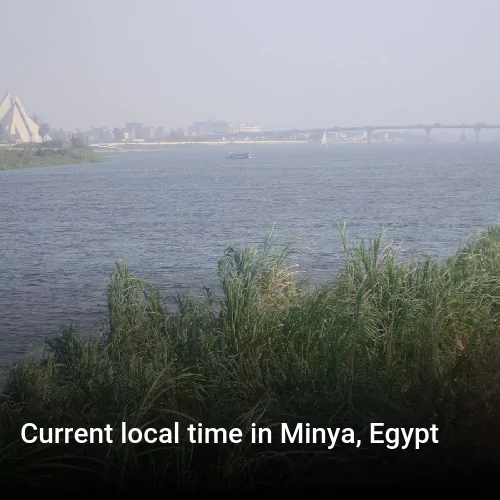 Current local time in Minya, Egypt