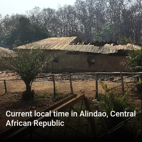 Current local time in Alindao, Central African Republic