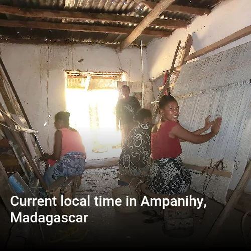 Current local time in Ampanihy, Madagascar