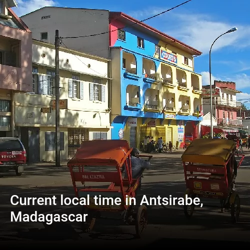 Current local time in Antsirabe, Madagascar