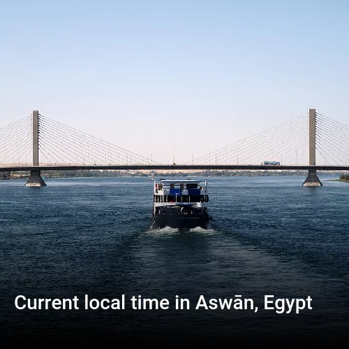 Current local time in Aswān, Egypt