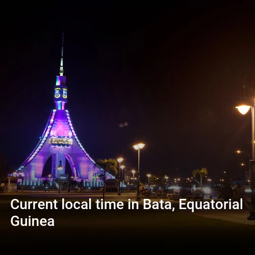 Current local time in Bata, Equatorial Guinea