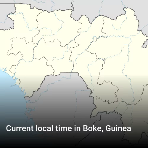 Current local time in Boke, Guinea