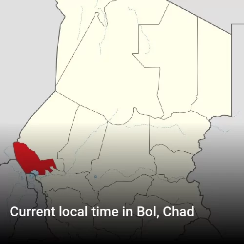 Current local time in Bol, Chad