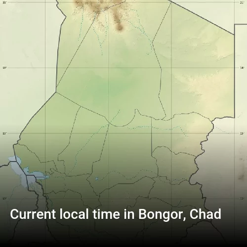 Current local time in Bongor, Chad