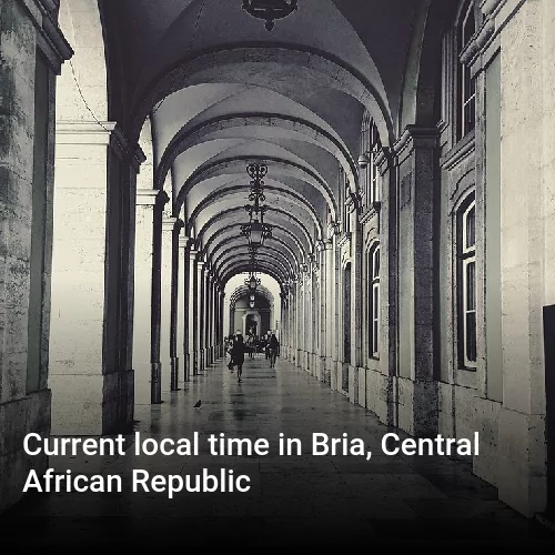 Current local time in Bria, Central African Republic