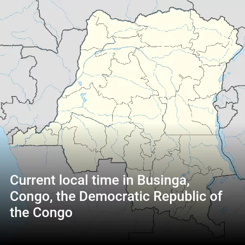 Current local time in Businga, Congo, the Democratic Republic of the Congo