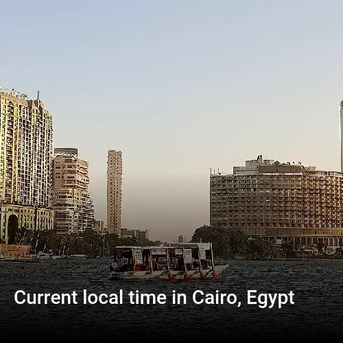 Current local time in Cairo, Egypt