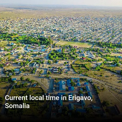 Current local time in Erigavo, Somalia