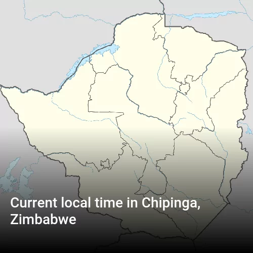 Current local time in Chipinga, Zimbabwe