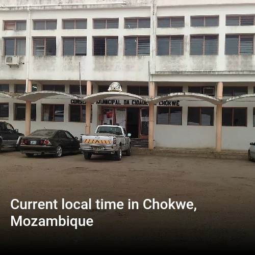 Current local time in Chokwe, Mozambique