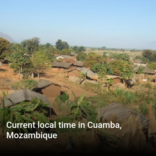 Current local time in Cuamba, Mozambique