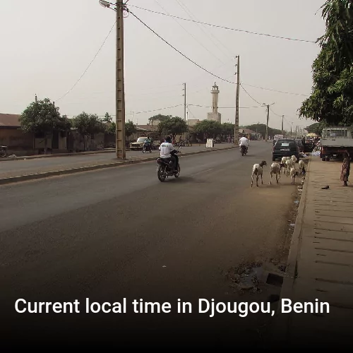 Current local time in Djougou, Benin