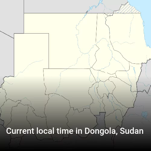 Current local time in Dongola, Sudan