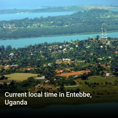 Current local time in Entebbe, Uganda