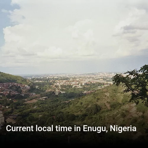 Current local time in Enugu, Nigeria