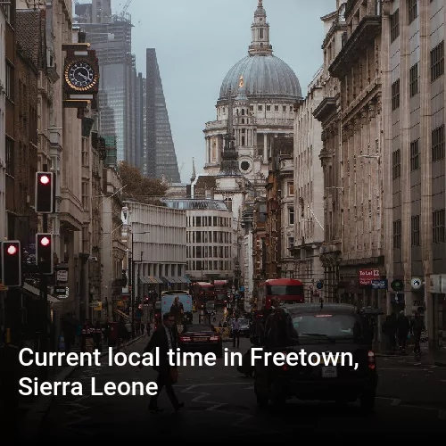 Current local time in Freetown, Sierra Leone