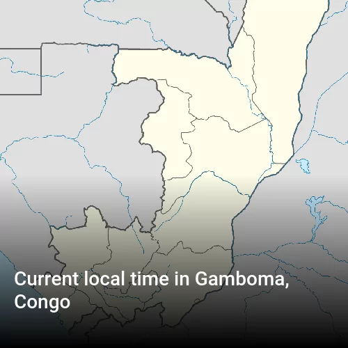 Current local time in Gamboma, Congo
