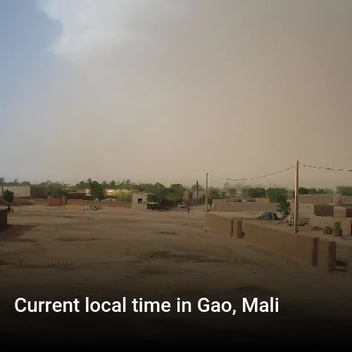 Current local time in Gao, Mali