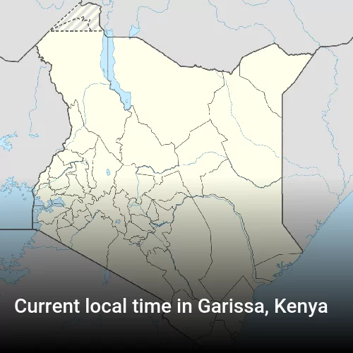 Current local time in Garissa, Kenya