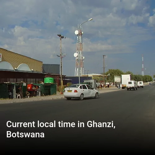 Current local time in Ghanzi, Botswana
